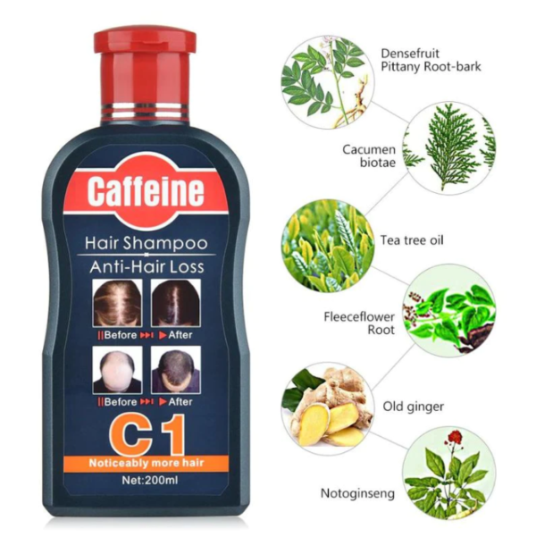 Caffeine Hair Shampoo - Image 2